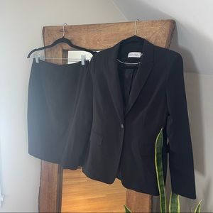 Calvin Klein Skirt Suit (SZ 4)